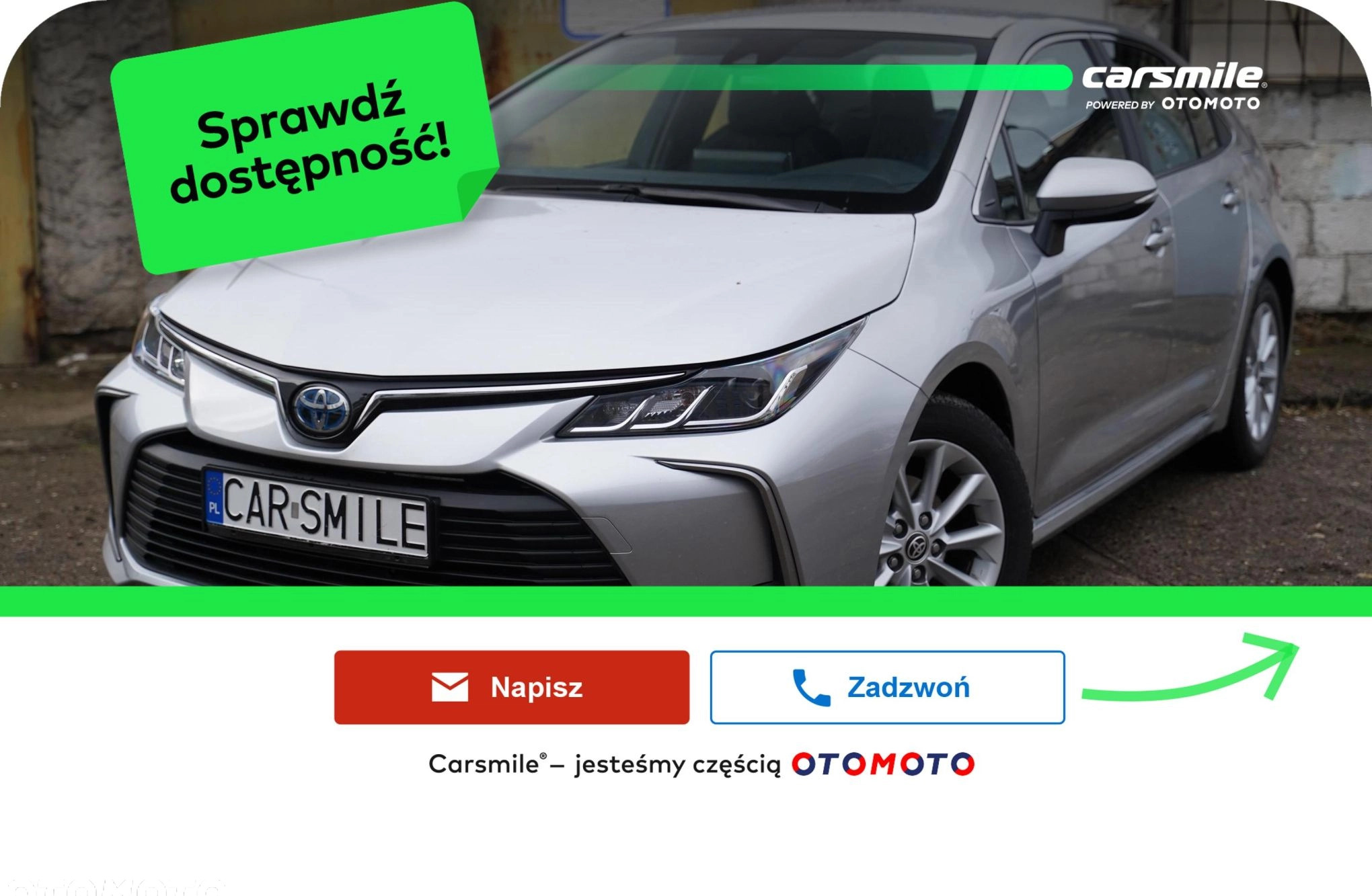 Toyota Corolla cena 124356 przebieg: 1, rok produkcji 2024 z Gąbin małe 301